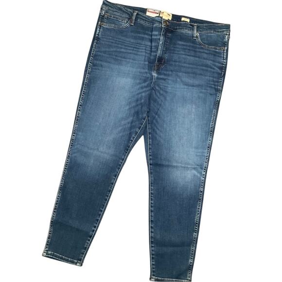 Kirkland Signature Women's Jeans Blue High-Rise Stretch Size 22 NWT - Picture 3 of 7